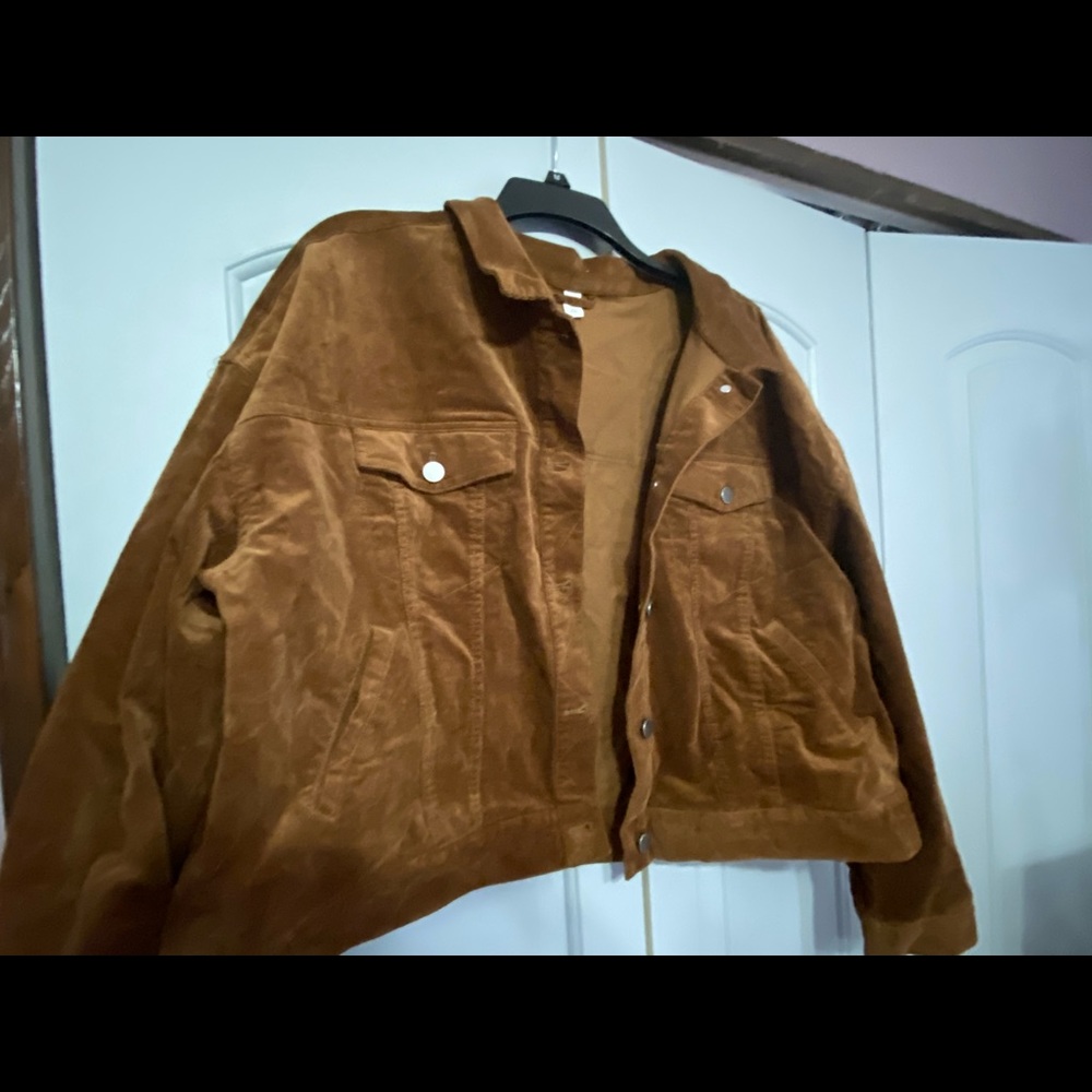 BP corduroy brown jacket NEW WITH TAGS